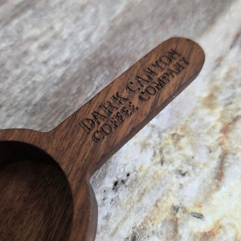 Wooden Walnut Coffee Scoop