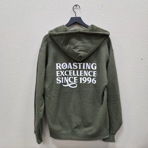30 Years of Roasting Excellence Zip Up Hoodie