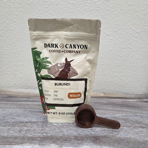 Wooden Walnut Coffee Scoop