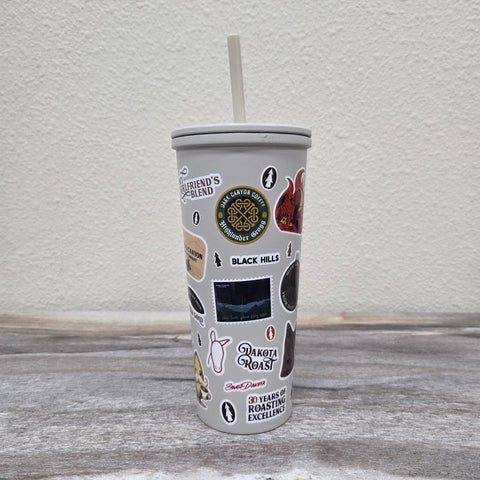 Hydrapeak 25oz Sticker Slap Tumbler