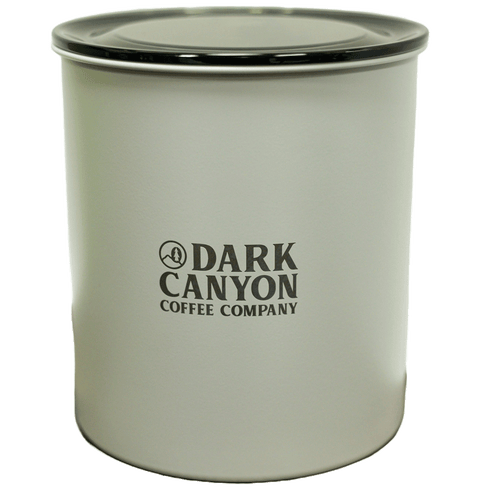 grey two pound dark canyon airscape coffee container