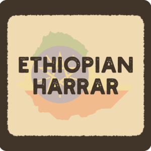 ethiopian harrar coffee thumbnail country map with flag