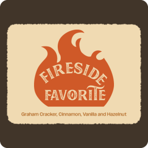 fireside favorite coffee flavor thumbnail logo