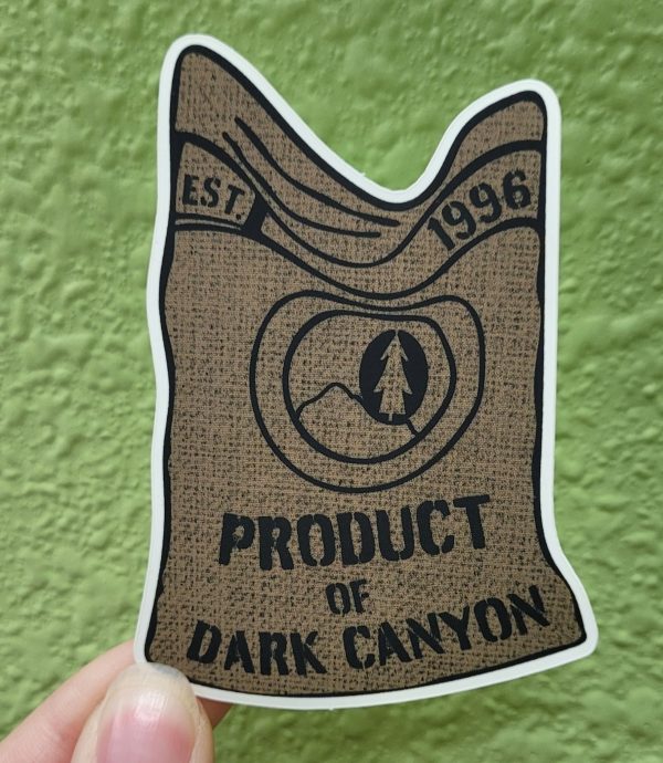 dark canyon coffee product est 1996 coffee bean bag