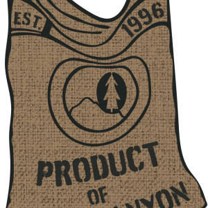 dark canyon coffee product est 1996 coffee bean bag