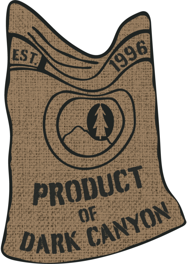 dark canyon coffee product est 1996 coffee bean bag