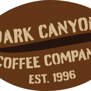 dark canyon coffee company coffee bean sticker