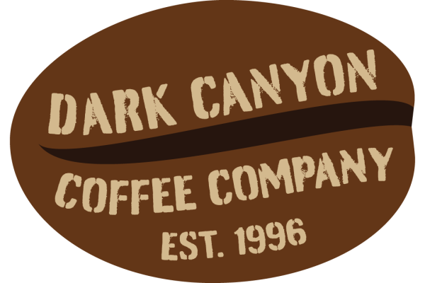 dark canyon coffee company coffee bean sticker