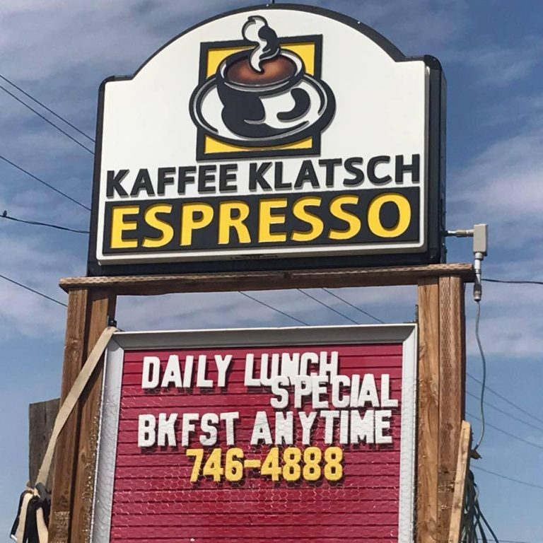 kaffee klatsch sign 768x768