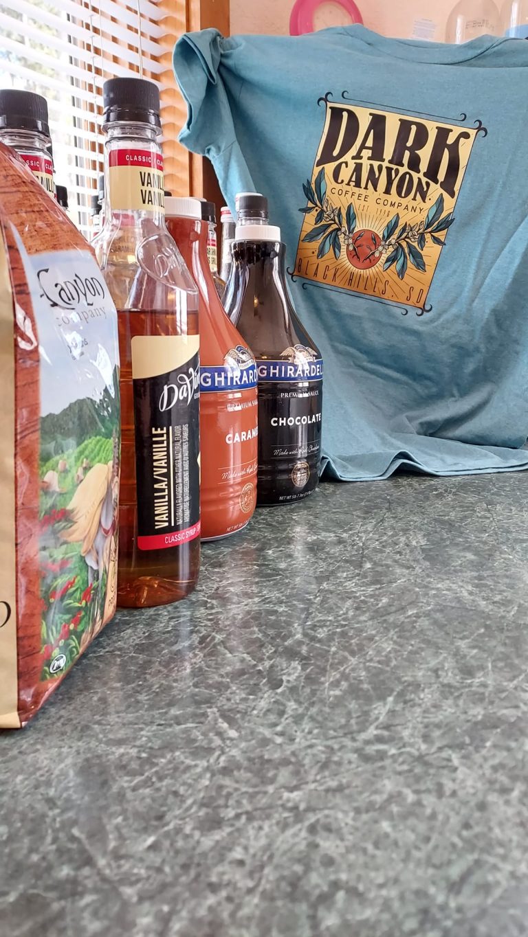 black hills coffee cabin bag and shirt 768x1364